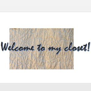 Welcome to my closet!